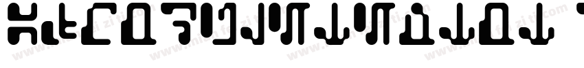 AFModuleTextOT Regular字体转换